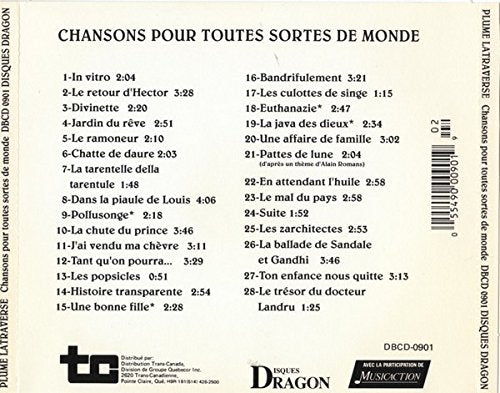Chansons Pour Toutes Sortes De Monde - 1990