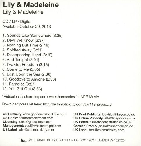 Lily & Madeleine