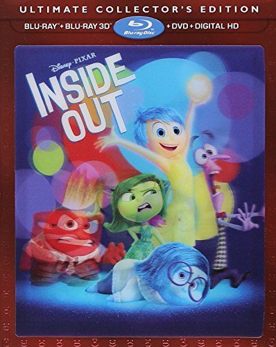 Inside Out - Blu-ray 3D/Blu-ray/DVD (Used)