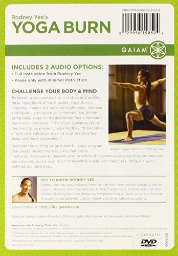 Rodney Yee: Yoga Burn - DVD (Used)