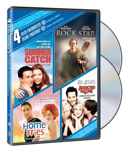 4 Film Favorites Romantic Comedy: Summer Catch / Rock Star / Home Fries / Addicted To Love - DVD (Used)