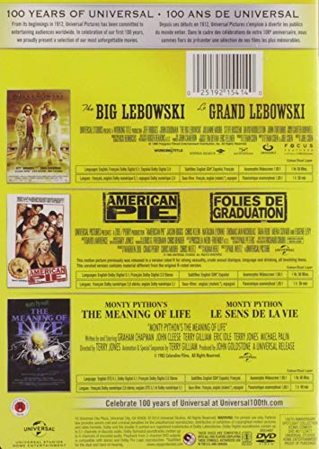 Iconic Comedy Spotlight Collection (The Big Lebowski / American Pie / Monty Python's The Meaning of Life) - DVD