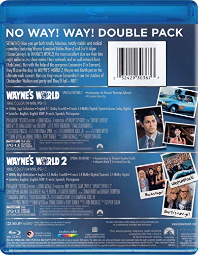 Wayne's World + Wayne's World 2 - Blu-Ray