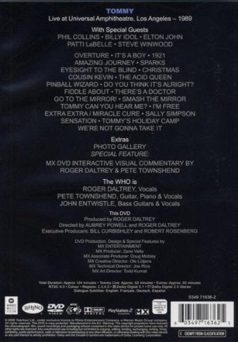 The Who: Tommy Live