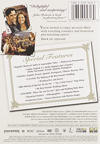 My Best Friend's Wedding (Special Edition) - DVD (Used)