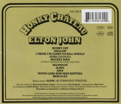 Elton John / Honky Chateau - CD
