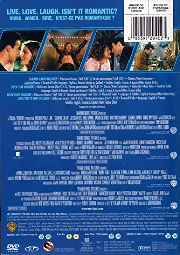 4 Film Favorites Romantic Comedy: Summer Catch / Rock Star / Home Fries / Addicted To Love - DVD (Used)
