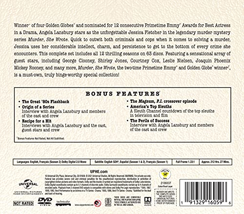 Murder, She Wrote: The Complete Series [DVD]
