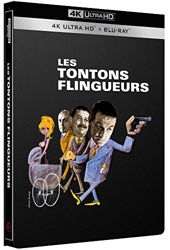 Les Tontons flingueurs [Édition Limitée SteelBook 4K Ultra-HD + Blu-Ray]