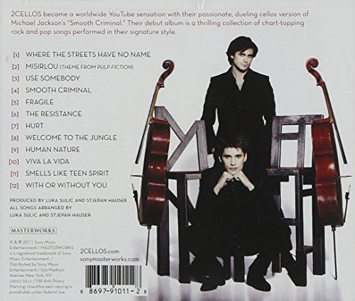 2cellos (Three Language Booklet Vers Ion)
