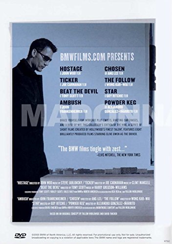 BMW Films Presents, The Hire: A Series of 8 Short Films - DVD (Used)