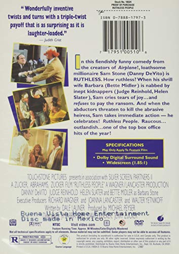 Ruthless People - DVD (Used)