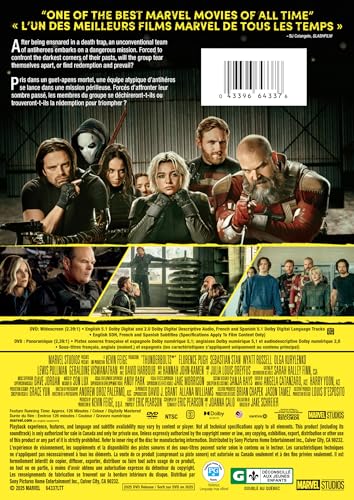 Thunderbolts* - DVD