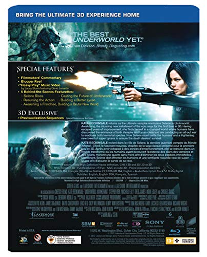 Underworld: Awakening - 3D Blu-Ray (Used)