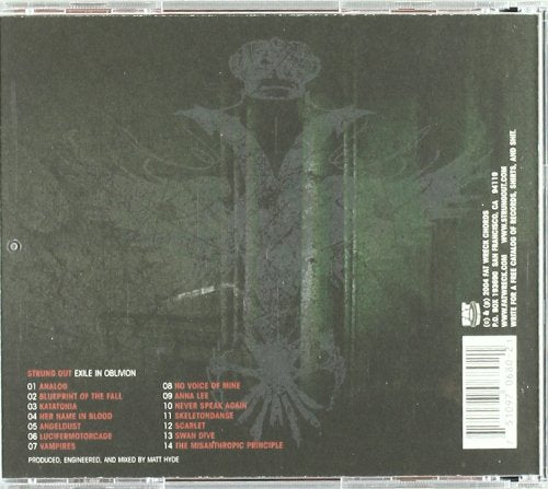 Strung Out / Exile in Oblivion - CD