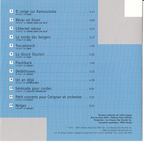 André Gagnon / Hiver - CD (Used)