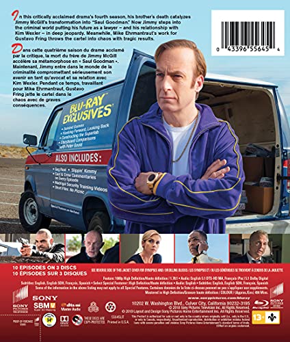 Better Call Saul - Season 04 [Blu-ray] (Bilingual)