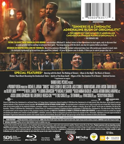 Sinners - Blu-Ray