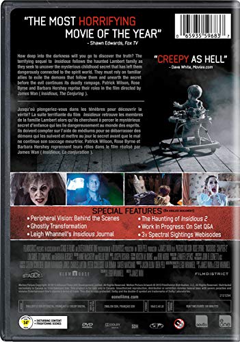 Insidious : Chapitre 2 - DVD (occasion)