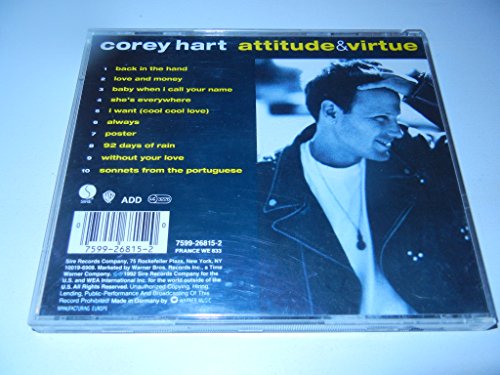 Corey Hart / Attitude & Virtue - CD (Used)