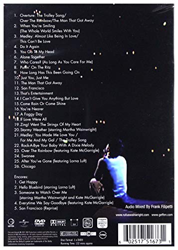 Rufus Wainwright - Rufus! Rufus! Rufus! Does Judy! Judy! Judy! - DVD (Used)