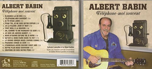 Albert Babin / Telephone-Moi Souvent - CD