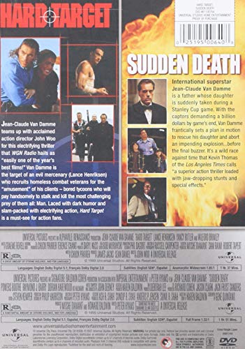 Hard Target / Sudden Death Double Feature (Bilingual)