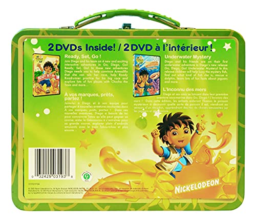 Go Diego Go!: Ready, Set, Go! / Underwater Mystery (Tin Box) - DVD