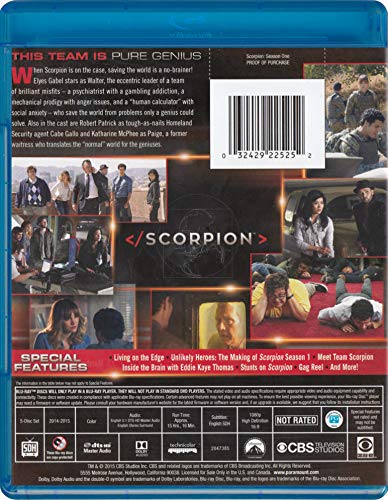 Scorpion: Season One [Blu-ray] [Import]