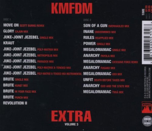 KMFDM / Extra Vol.3 - CD