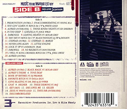 Eminem / Music To Be Murdered By: Side B (X) (Deluxe Edition/2Cd) - CD