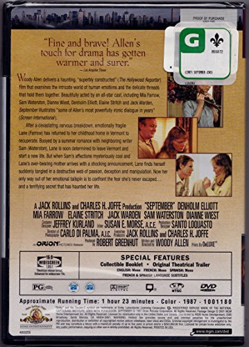 September (Widescreen) - DVD