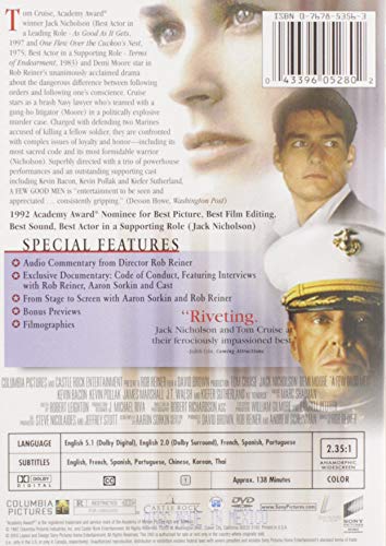 A Few Good Men (Special Edition) - DVD (Used)