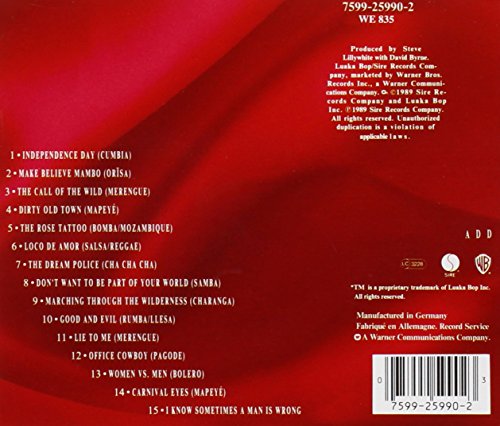 David Byrne / Rei Momo- CD (Used)