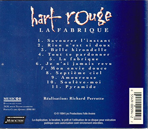 Hart Rouge / La Fabrique - CD (Used)