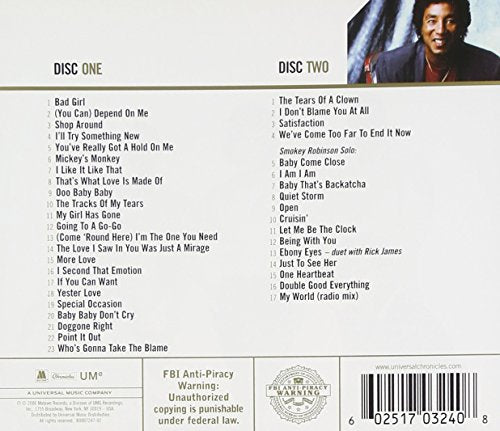 Smokey Robinson & The Miracles / Gold - CD