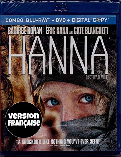 Hanna (English/French) 2011 (Widescreen) Cover Bilingue [Blu-Ray + DVD] Régie au Québec