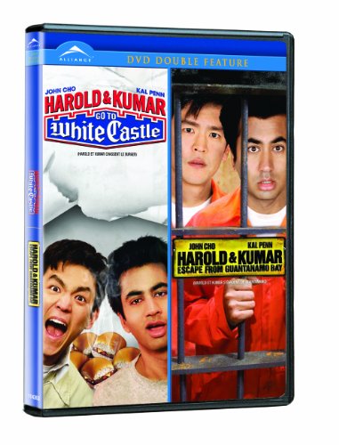 Harold & Kumar: Unrated Double Feature (Harold & Kumar Go to White Castle / Harold & Kumar Escape from Guantanamo Bay) - DVD (Used)