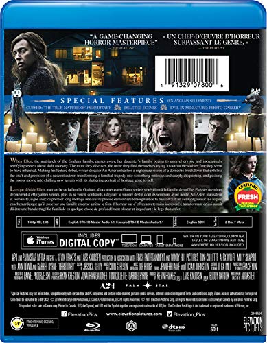 Hereditary [Blu-ray + Digital] (Bilingual)