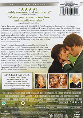 Pride & Prejudice - DVD (Used)