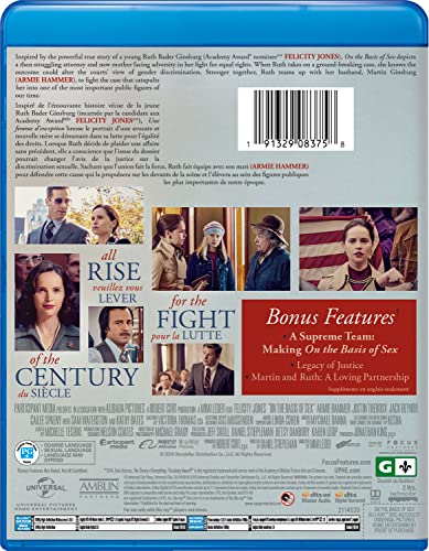 On the Basis of Sex - Blu-Ray (Used)