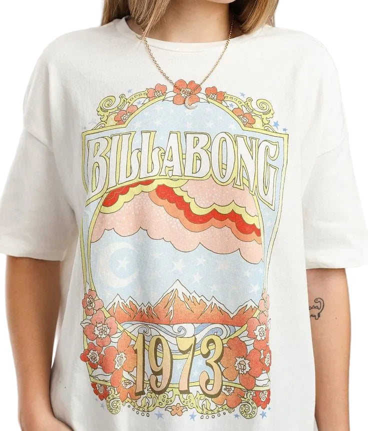 Billabong 'Wild Mountain' Tee - White (Women's)
