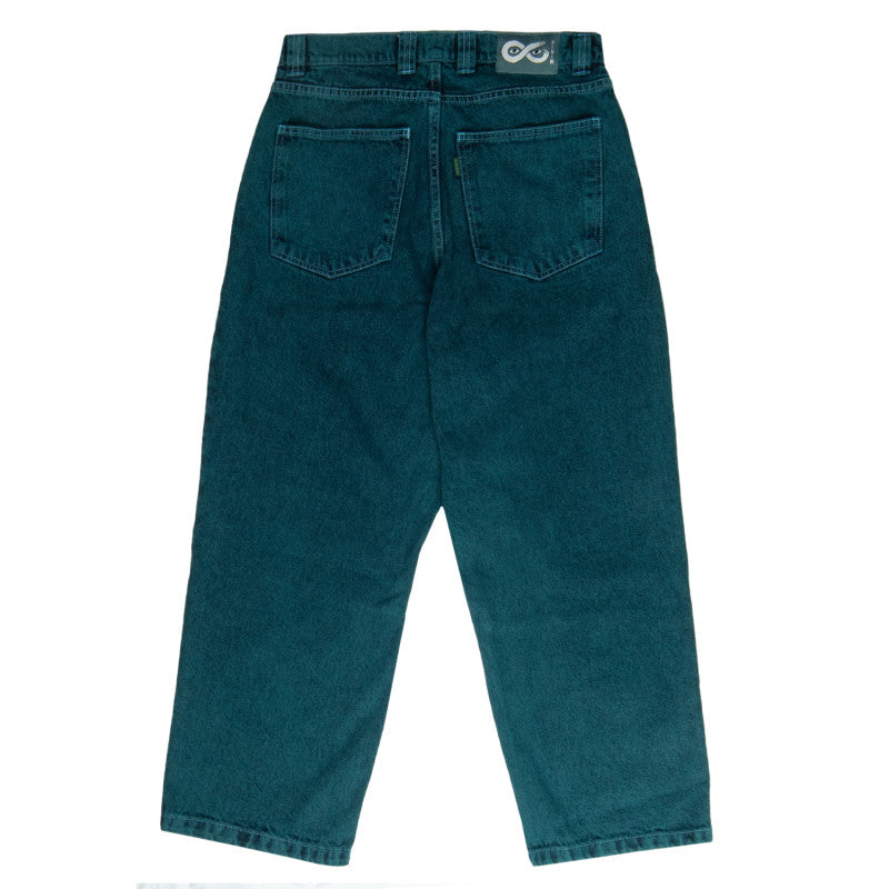 Magenta 'OG' Baggy Jeans - Teal