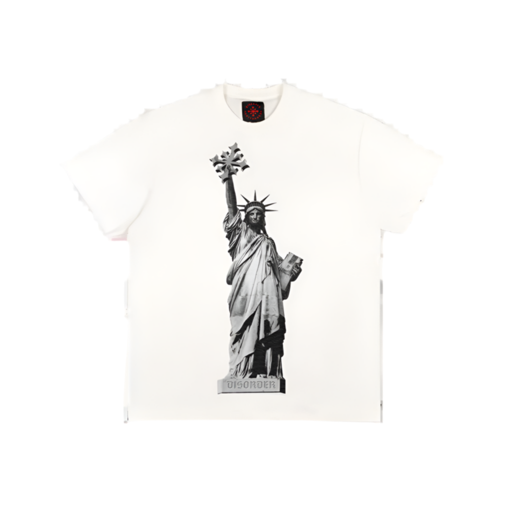 Disorder Skateboards 'State Of Chaos' Tee - Off White