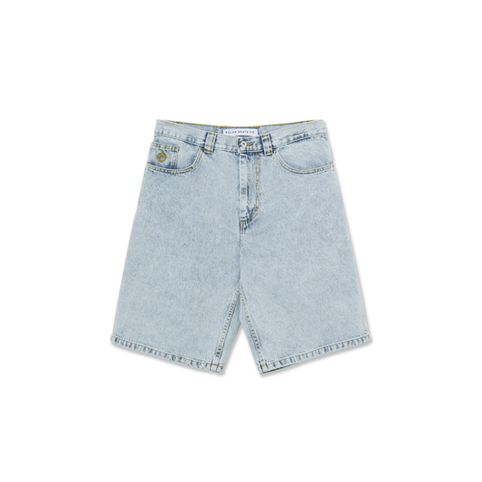 Polar Skate Co. 'Big Boy' Baggy Jean Shorts - Light Blue