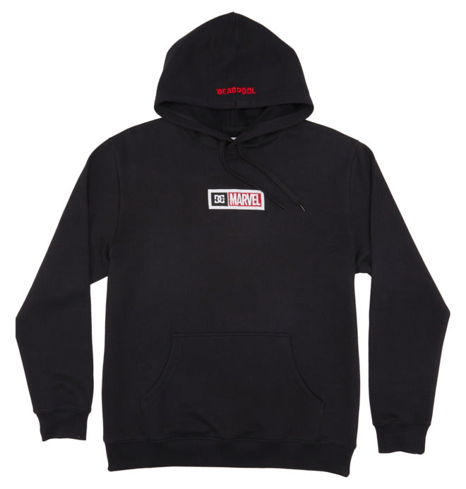DC Shoes x Marvel 'Deadpool Box Logo' Hoodie - Black