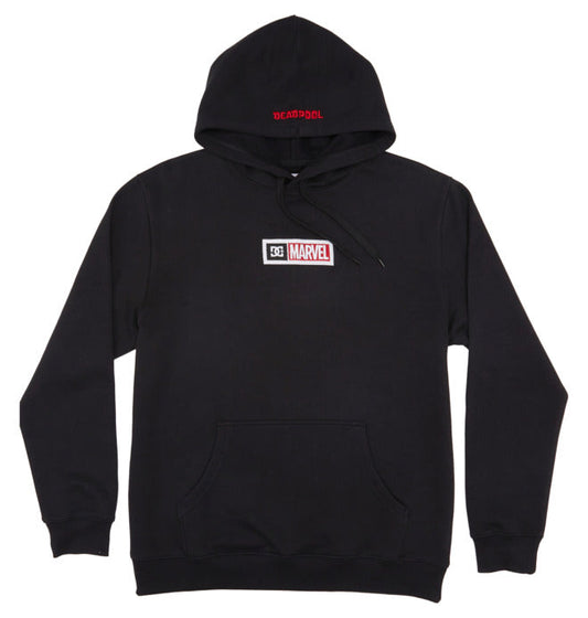 DC Shoes x Marvel 'Deadpool Box Logo' Hoodie - Black