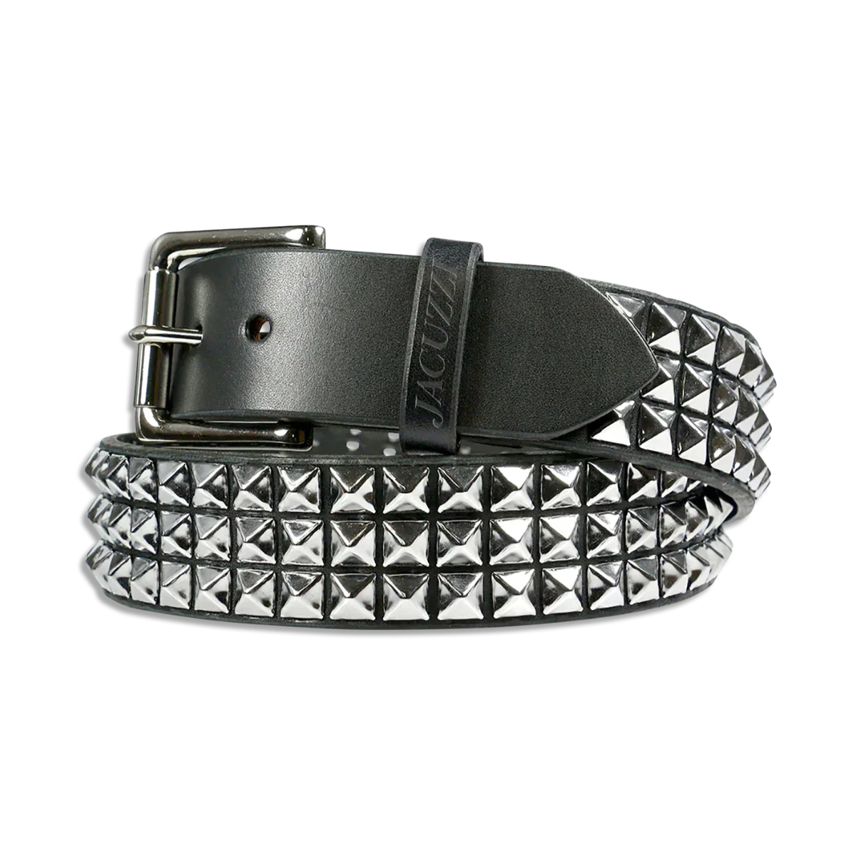 Jacuzzi Unlimited 'PU Studded' Leather Belt - Black