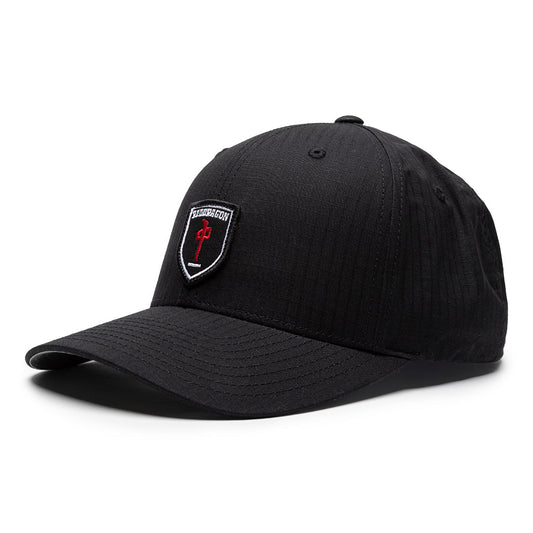 Red Dragon 'Underscore Patch' Flexfit Cap - Black