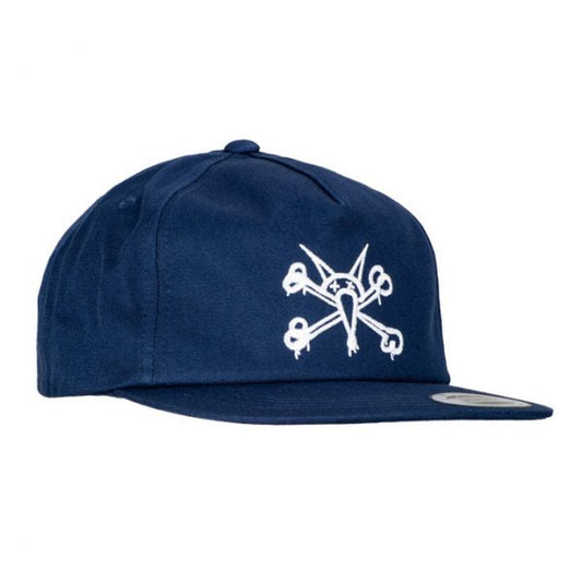 Powell Peralta 'Vato Rat' Snapback Cap - Navy